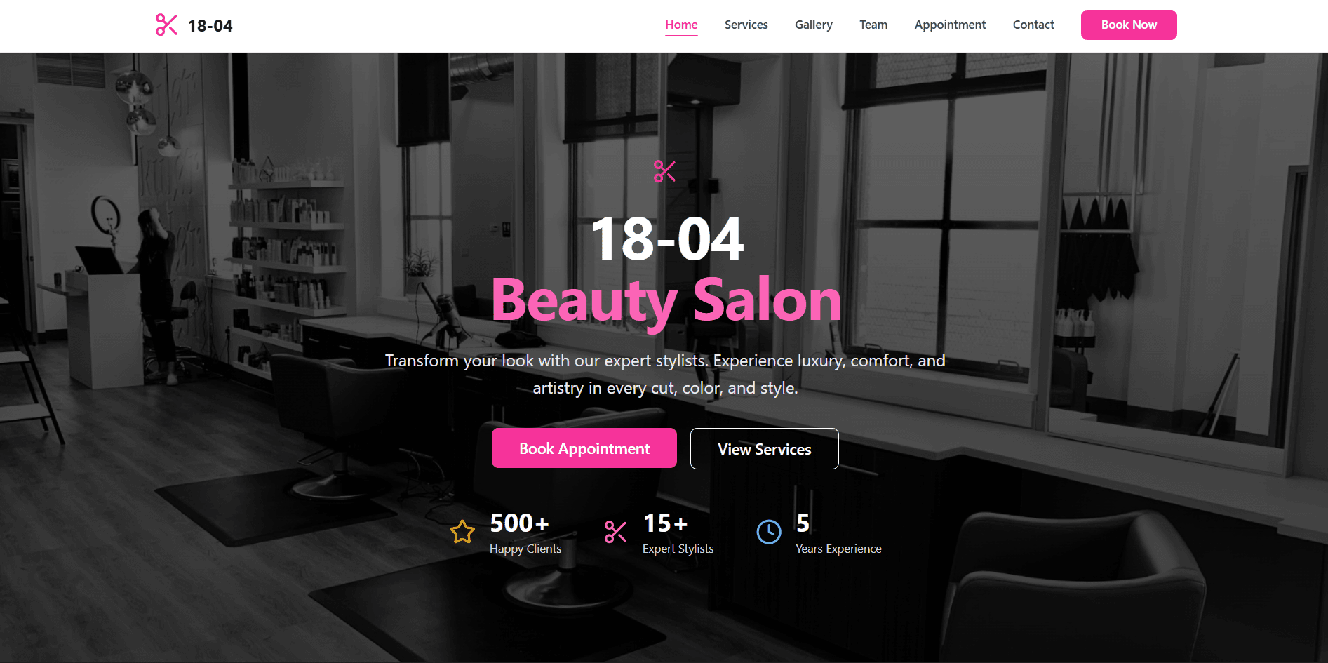 18-04 Unisex Salon